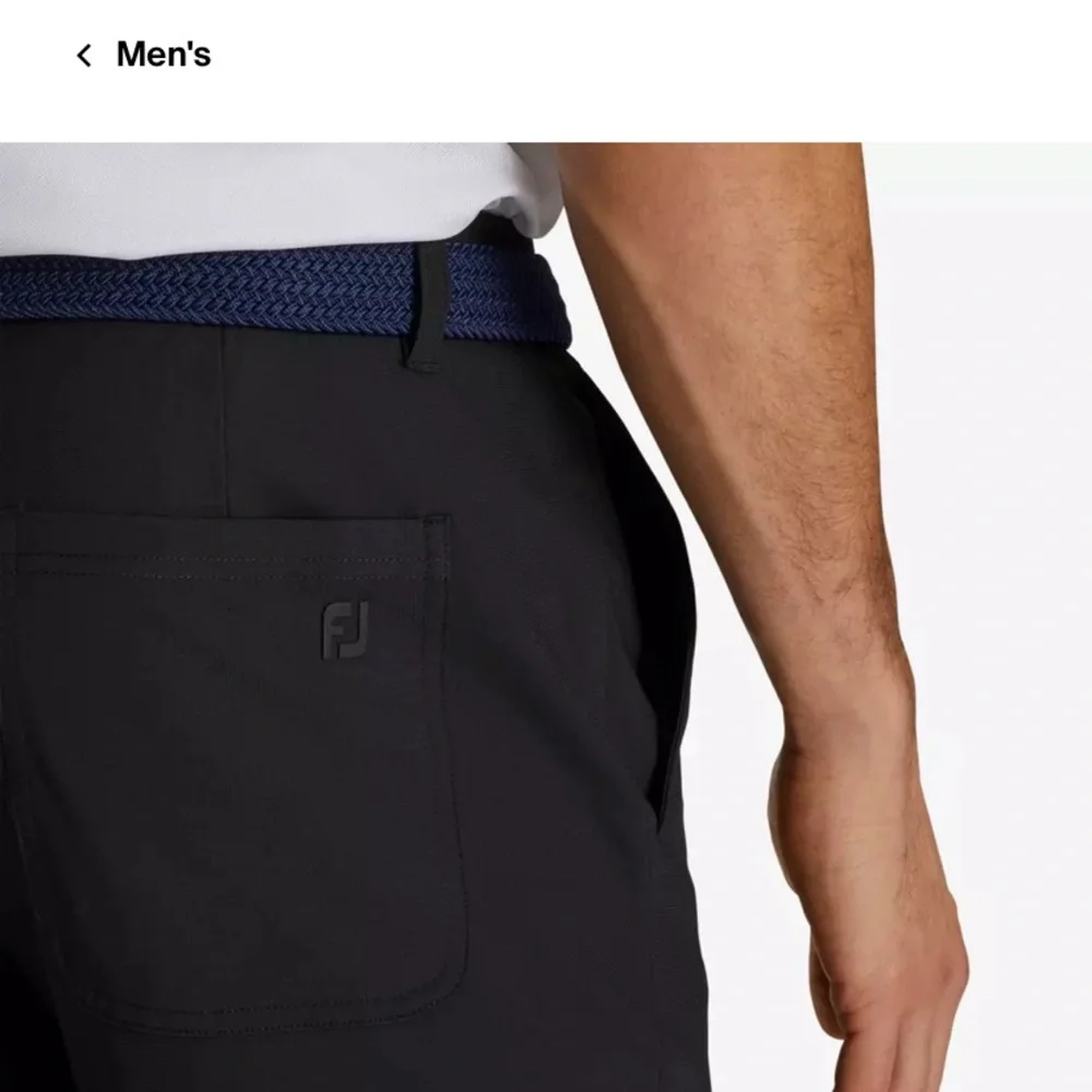 NWT FootJoy Performance Knit Pants in Black W32/L32 - Picture 2 of 5